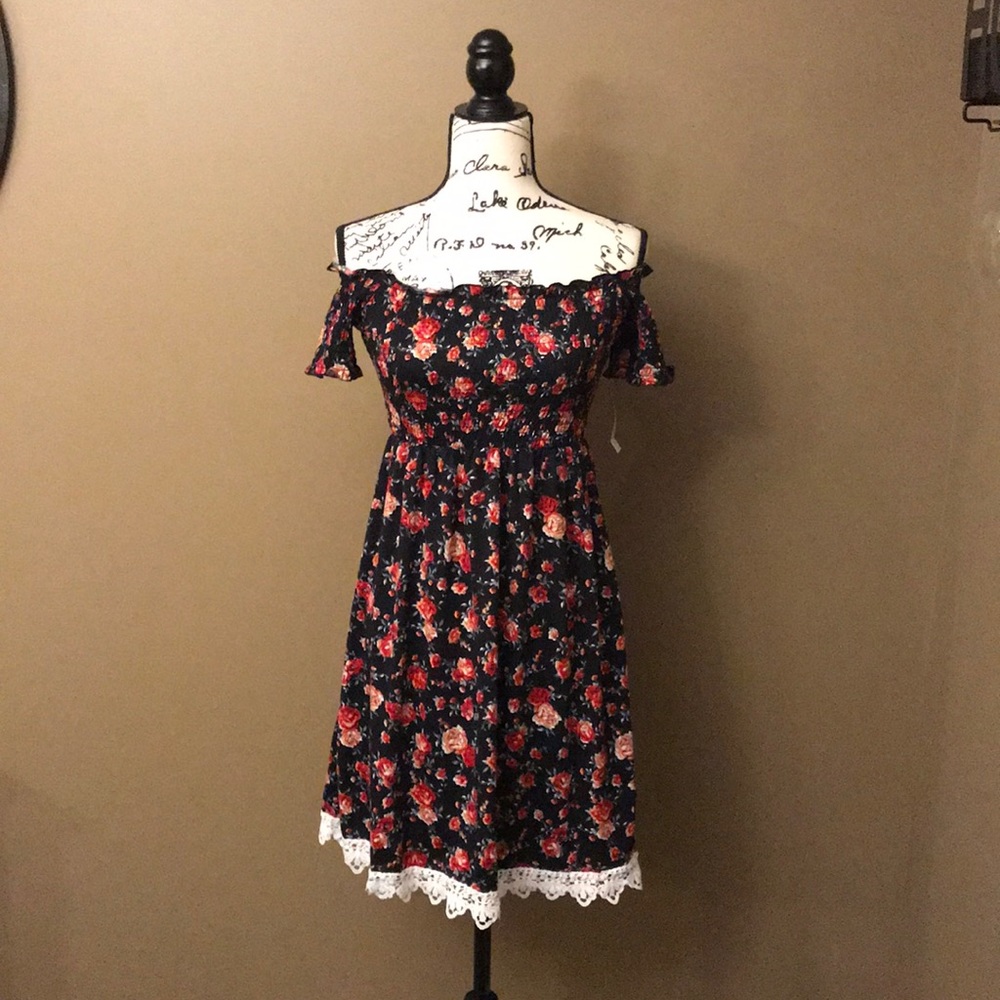 Woman’s Floral Dress